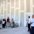 La visita al cantiere delle Serre Reali