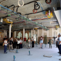 La visita al cantiere delle Serre Reali