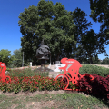 Corso Casale, monumento a Fausto Coppi