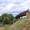 La nuova passerella sul Rio Sappone