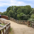 Ripristinato il percorso ciclo-pedonale nel parco del Fioccardo, con una nuova passerella sul Rio Sappone