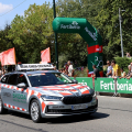 Inizio corsa ciclistica