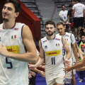 L'ingresso in campo degli azzurri