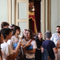 La delegazione studenti progetto Shape a Palazzo Civico