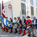 Museo Pietro Micca - Onori ai caduti francesi e ducali con deposizione di corona alla lapide che ricorda il sacrificio di Pietro Micca