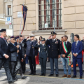Museo Pietro Micca - Onori ai caduti francesi e ducali con deposizione di corona alla lapide che ricorda il sacrificio di Pietro Micca