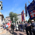 Monumento a Pietro Micca - Cerimonia istituzionale con deposizione di corona e discorsi
