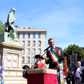 Monumento a Pietro Micca - Cerimonia istituzionale con deposizione di corona e discorsi