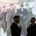 Robin Rimbaud (Scanner) e Stefano Pilia