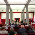 Palazzo Civico, sala Colonne: conferenza stampa di presentazione della V edizione del Festival dell’Accoglienza