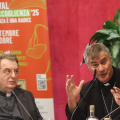 Torino, martedì 16 settembre 2025Palazzo Civico, sala Colonne: il sindaco Lo Russo interviene alla conferenza stampa di presentazione della V edizione del Festival dell’Accoglienza – “La speranza è una radice”. Partecipa l’assessore Rosatelli