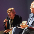 L’assessora alla Cultura Rosanna  Purchia interviene alla conferenza stampa di presentazione di Artissima 2025