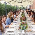 In piazza Carignano il ‘Pranzo della Domenica’: la cucina italiana di candida a Patrimonio Unesco