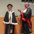 Cerimonia di insediamento della nuova rettrice dell'Università di Torino, Cristina Prandi