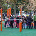 Nuova area fitness al giardino Valentino Mazzola: sport e socialità al Lingotto