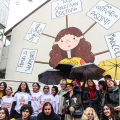 A Torino un murale per Giulia Cecchettin: arte e memoria contro la violenza di genere