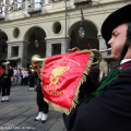I bersaglieri in piazza Palazzo di Città