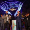 AZZURROGIALLO di Giorgio Griffa torna nei Giardini Cavour