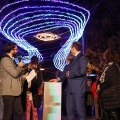 AZZURROGIALLO di Giorgio Griffa torna nei Giardini Cavour