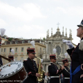 La banda dell’Esercito in piazza San Carlo