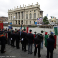Piazza Castello durante la cerimonia