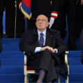 Il Presidente della Republbica, Giorgio Napolitano