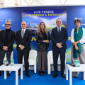 Al via la settimana del grande tennis: inaugurate Casa Tennis e Casa Gusto