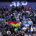 Il tifo per Alcaraz all'Inalpi Arena