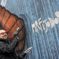 Il grande tennis dentro e fuori le scuole: inaugurato un murale all’istituto Sinigaglia, grazie a FITP e Nitto