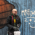 Il grande tennis dentro e fuori le scuole: inaugurato un murale all’istituto Sinigaglia, grazie a FITP e Nitto
