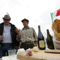 Colazione al campo alpini di piazza D\'Armi