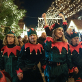 Inaugurato il Villaggio di Natale in piazza Solferino