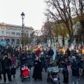 Inaugurazione presepe di Luzzati