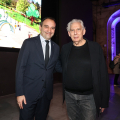 Il sindaco Stefano Lo Russo con Ricky Burdett