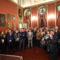 Un momento dell'inaugurazione del monumento dedicato a Giulia di Barolo