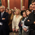 Un momento dell'inaugurazione del monumento dedicato a Giulia di Barolo