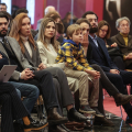 Il cast artistico presente alla conferenza stampa