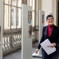 La presidente Grippo visita la mostra