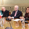 La delegazione della Repubblica del Perù