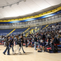 Studenti e appassionati al Pala Gianni Asti per la Festa della Matematica