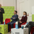Il sindaco Lo Russo interviene alla conferenza stampa di presentazione della nuova edizione del Festival Internazionale dell’Economia