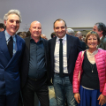 Michele Coppola, direttore delle Gallerie d’Italia; Walter Guadagnini, Stefano Lo Russo e Rosanna Purchia