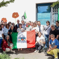 25 aprile, un segno nel quartiere: nuovo murale ANPI a Santa Rita