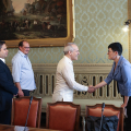 Una delegazione della Repubblica di Cuba ricevuta a Palazzo Civico