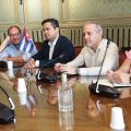 Una delegazione della Repubblica di Cuba ricevuta a Palazzo Civico