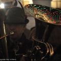 Le fanfare in piazza Palazzo di Città