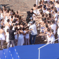 Duemila ballerini in piazza San Carlo per il Ballo in Bianco di Roberto Bolle