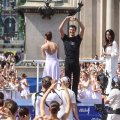Duemila ballerini in piazza San Carlo per il Ballo in Bianco di Roberto Bolle