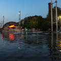 La Fontana Igloo di Mario Merz torna a zampillare dopo il restauro