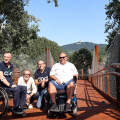 Aperta la nuova passerella ciclopedonale del Parco del Meisino